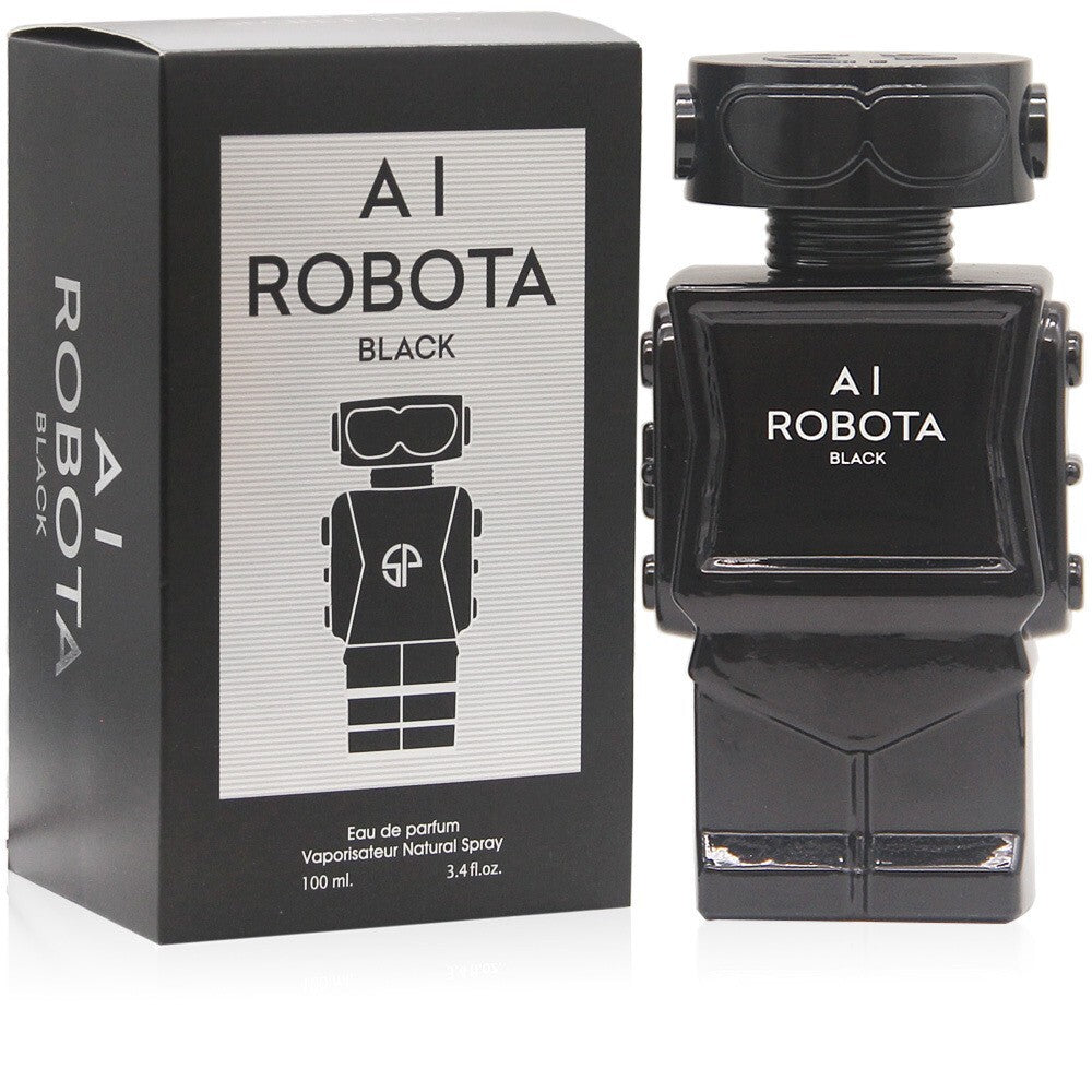 AI Robota Black Perfume for Men 3.4 oz