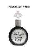 Faruk Black Perfume for Men 3.4 oz – Long Lasting Men's Cologne