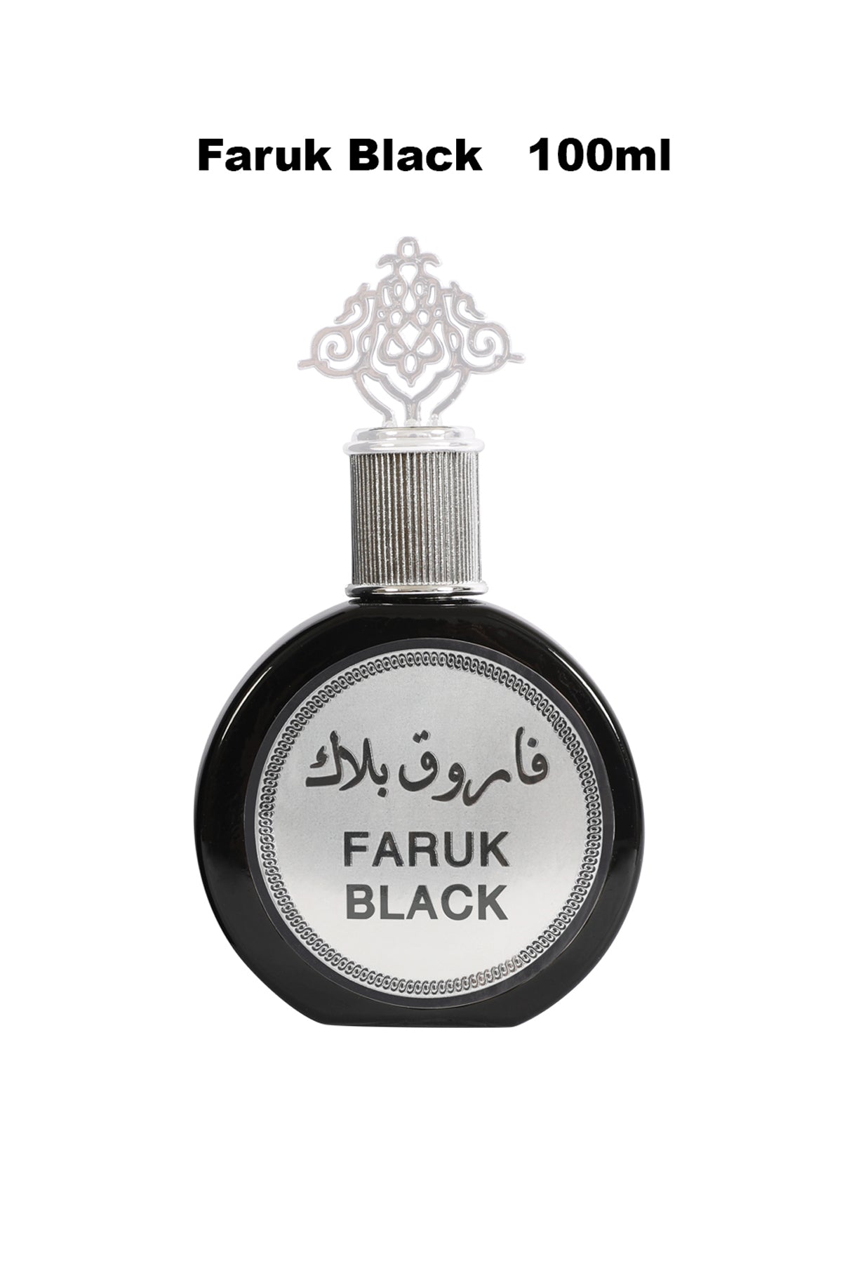 Faruk Black Perfume for Men 3.4 oz – Long Lasting Men's Cologne
