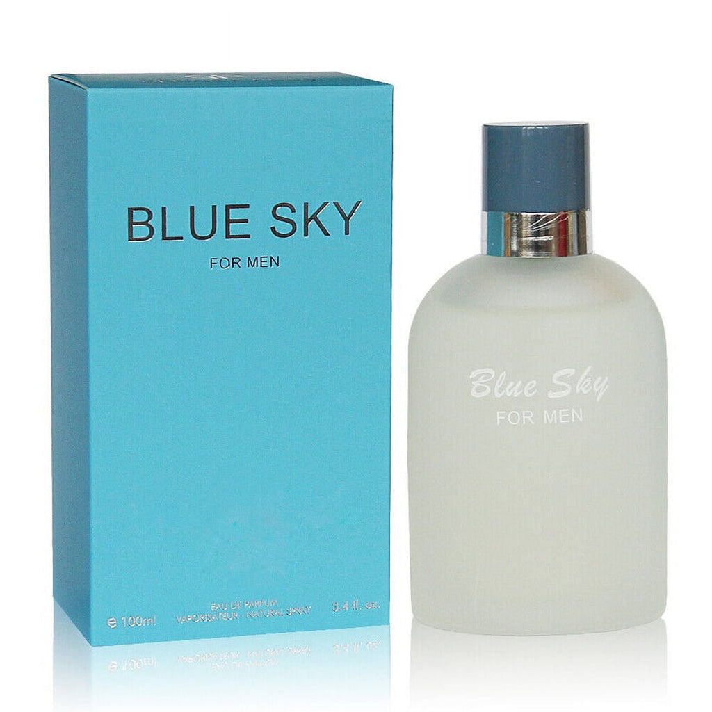 Blue Sky Perfume for Men 3.4 oz – Long Lasting Men's Cologne