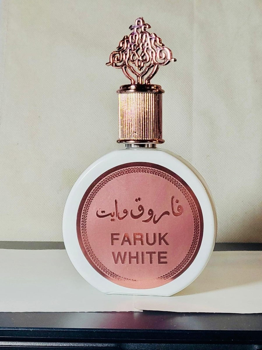Faruk White Perfume for Men 3.4 oz – Long Lasting Men's Cologne