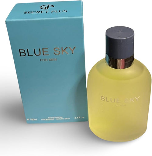 Blue Sky Perfume for Men 3.4 oz – Long Lasting Men's Cologne