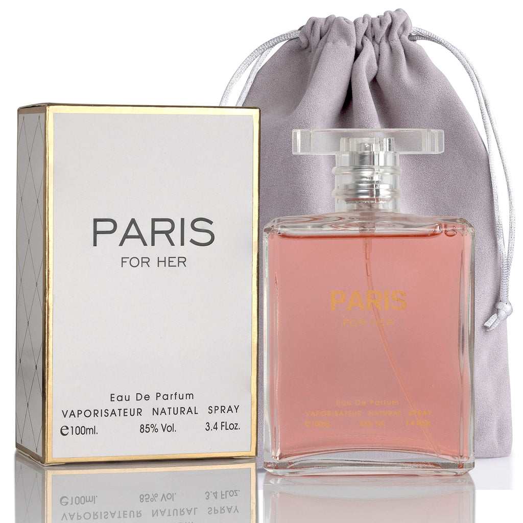 Paris For Her Perfume for Women 3.4 oz – Long Lasting Women's Fragrance