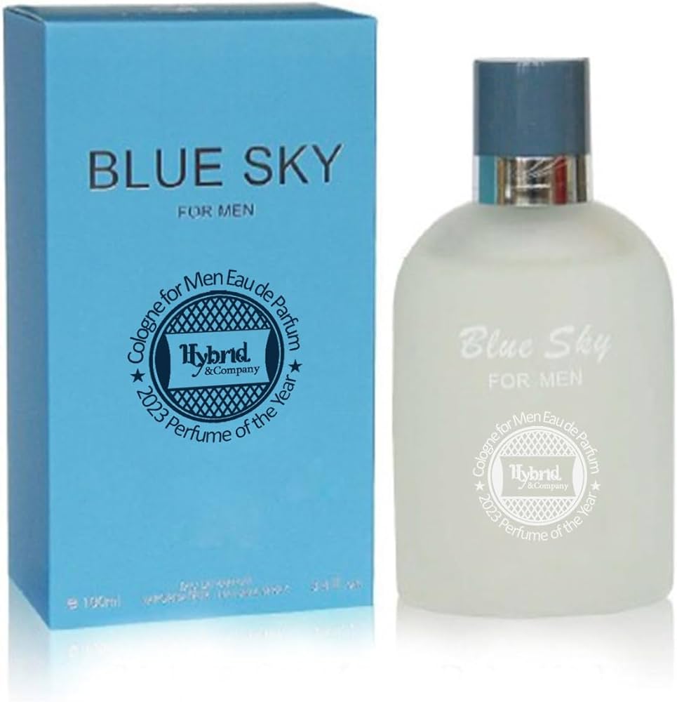 Blue Sky Perfume for Men 3.4 oz – Long Lasting Men's Cologne